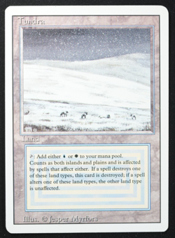 Tundra Magic Card Dual Land Revised MTG Reserved List - Image 3