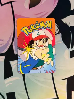 Pikachu #025 - Vintage Vending Machine Prism Sticker 2000 - Pokemon Card - Image 2