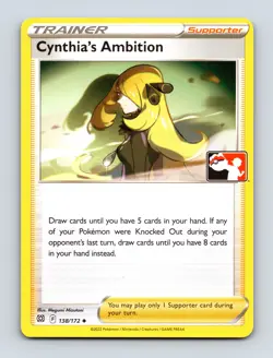 Cynthia's Ambition Prize Pack Series Cards Uncommon Non Holo 138/172 Pokemon NM - Image 1