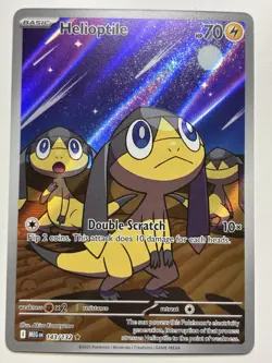 Helioptile 143/132 Illustration Rare Mega Evolutions Pokemon Card NM - Image 1