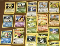 Pokemon WOTC Base Set 2 Bundle- About 70 Cards - Image 2