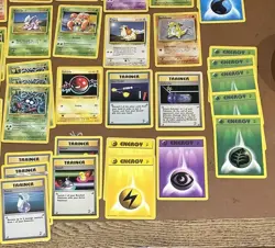 Pokemon WOTC Base Set 2 Bundle- About 70 Cards - Image 5