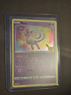 Pokemon TCG Celebrations Mew Holo Rare Card 011/025 NM Condition - Image 3