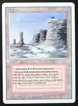 Plateau Magic Card Dual Land Revised MTG Reserved List - Image 3