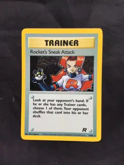 Pokemon Cards: Team Rocket Rare Holo: Rocket's Sneak Attack 16/82 - Image 1