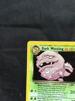 Pokemon Cards: Team Rocket Rare Holo: Dark Weezing 14/82 - Image 3