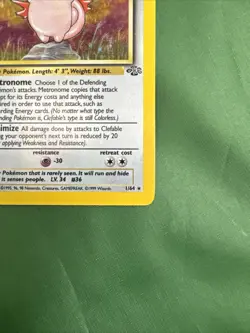 Clefable 1/64 Jungle 1st Edition - Holo Rare - WOTC Pokemon Card MP - Image 3