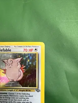 Clefable 1/64 Jungle 1st Edition - Holo Rare - WOTC Pokemon Card MP - Image 4