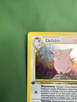 Clefable 1/64 Jungle 1st Edition - Holo Rare - WOTC Pokemon Card MP - Image 5
