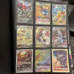 100+ V Pokemon Cards Bundle/Binder Collection - Vintage + Modern - Ultra Rare - Image 1