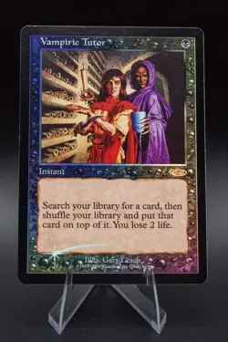Vampiric Tutor: 2000 Magic the Gathering - Judge Promos Foil - Image 1