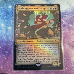 Borborygmos and Fblthp (FOIL) x1 - MTG March of the Machine MOM #303 - Image 1