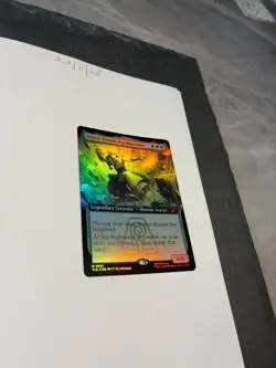 Magic the Gathering MTG Avatar Kyoshi, Earthbender x1 Extended FOIL Card NM/M - Image 3