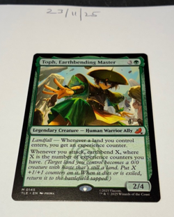 Magic the Gathering MTG Toph, Earthbending Master x1 Mythic Card NM/M Avatar - Image 1