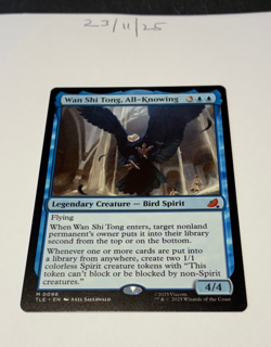 Magic the Gathering MTG Wan Shi Tong, All-Knowing x1 Mythic Card NM/M Avatar - Image 1