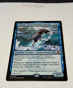 Magic the Gathering MTG Katara, Waterbending Master x1 Mythic Card NM/M Avatar - Image 1