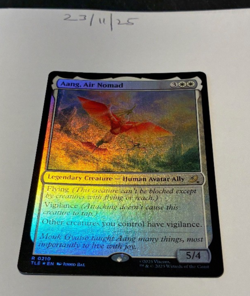 Magic the Gathering MTG Aang, Air Nomad x1 Rare FOIL Card NM/M Avatar - Image 1