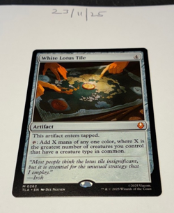 Magic the Gathering MTG White Lotus Tile x1 Mythic Card NM/M Avatar - Image 1