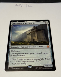 Magic the Gathering MTG The Walls of Ba Sing Se x1 Mythic Card NM/M Avatar - Image 1