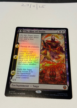 Magic the Gathering MTG The Rise of Sozin x1 Mythic FOIL Card NM/M Avatar - Image 1