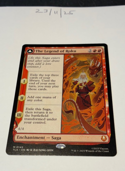 Magic the Gathering MTG The Legend of Roku x1 Mythic Card NM/M Avatar - Image 1