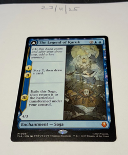 Magic the Gathering MTG The Legend of Kuruk x1 Mythic Card NM/M Avatar - Image 1