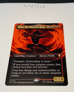 Magic the Gathering MTG Ozai, the Phoenix King x1 Mythic Borderless Card NM/M - Image 1