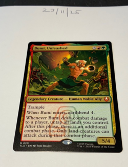 Magic the Gathering MTG Bumi, Unleashed x1 Mythic Card NM/M Avatar - Image 1