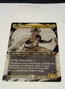 Magic the Gathering MTG Avatar Aang x1 Mythic Borderless Card NM/M - Image 1