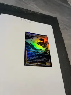 Magic the Gathering MTG Fire Lord Zuko x1 Rare B'less FOIL Card NM/M - Image 2