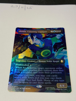 Magic the Gathering MTG Azula, Cunning Usurper x1 Rare B'less FOIL Card NM/M - Image 1