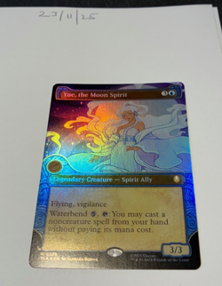 Magic the Gathering MTG Yue, the Moon Spirit x1 Rare Showcase FOIL Card NM/M - Image 1
