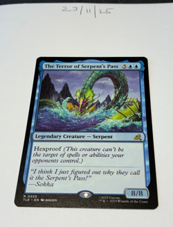 Magic the Gathering MTG The Terror of Serpent's Pass x1 Rare Card NM/M Avatar - Image 1