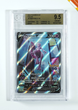 Pokemon BGS 9.5 Mewtwo V #072 Pokemon GO 2022 Italiano - Image 1