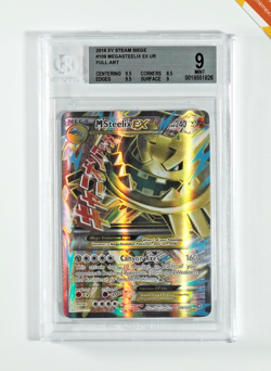 Pokemon BGS 9 M Steelix Ex #109 Full Art XY Steam Siege 2016 English - Image 1