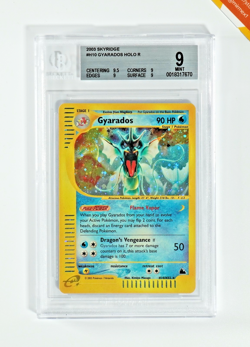 Pokemon BGS 9 Gyarados #H10 Holo Skyridge 2003 English - Image 1