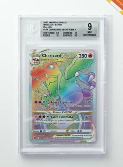 Pokemon BGS 9 Charizard VAstro #174 Hyper Rare Astri Lucenti Stars 2022 Italiano - Image 1