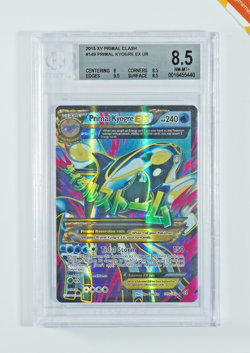 Pokemon BGS 8.5 Primal Kyogre Ex #149 Full Art XY Primal Clash 2015 English - Image 1