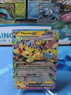 Pikachu ex - 057/191 - Pokemon Surging Sparks Double Rare NM - Image 1