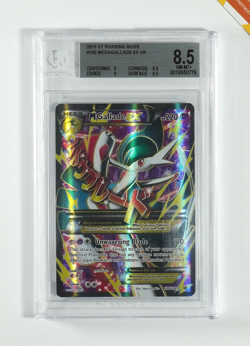 Pokemon BGS 8.5 M Gallade Ex #100 Full Art XY Roaring Skies 2015 English - Image 1