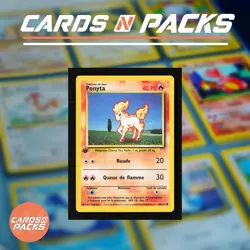 Carte Pokemon Ponyta 60/102 Set de Base Edition 1 NM-Mint 🇫🇷 - Image 1