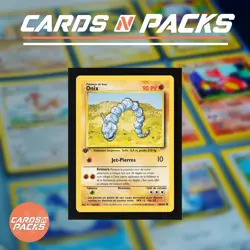 Carte Pokemon Onix 56/102 Set de Base Edition 1 NM-Mint 🇫🇷 - Image 1