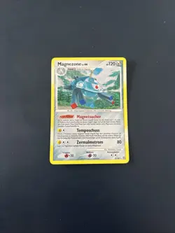 Karte Pokemon Magnezone 5/100 HOLO Diamant & Perle Tempete DE Exc - Image 1