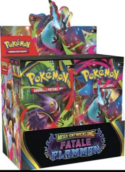 Pokemon - 6x Display/Booster Box (Case) Fatale Flammen (Vorbestellung) DEUTSCH!! - Image 2