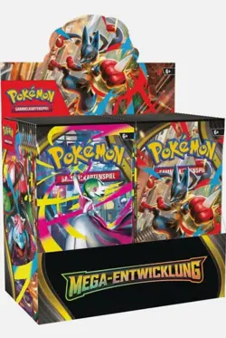 Pokemon Mega Entwicklung Booster Box Display Vorbestellung 10.10.25 / DEUTSCH - Image 1