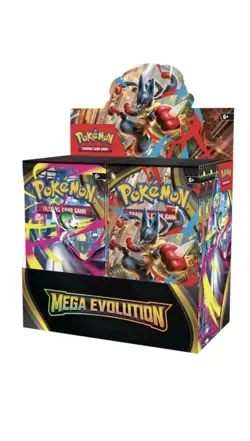 Pokemon Mega Evolution Booster Box Display Vorbestellung 10.10.25 ENGLISCH - Image 1