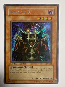 MISPRINT Yugioh Lord Of D. BPT-004 Reverse Holo NP - Image 2