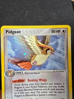 Pokemon Card - Pidgeot - POP Series 2 - Holo Rare - 2/17 - MP - Image 3