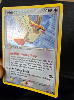 Pokemon Card - Pidgeot - POP Series 2 - Holo Rare - 2/17 - MP - Image 5
