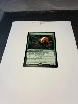 Magic the Gathering MTG Badgermole Cub x1 Mythic Card NM/M Avatar - Image 3